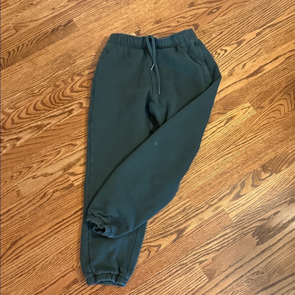 Lululemon Athletica Deep Green Joggers